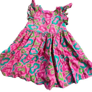 Briton Court Pink Leopard Dress